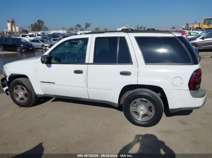 2003 Chevrolet Trailblazer Lt VIN: 1GNDS13SX32236928 Lot: 39728339