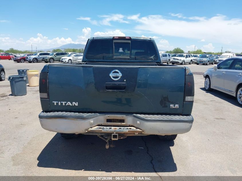 2007 Nissan Titan Xe VIN: 1N6BA06A07N202837 Lot: 39728356