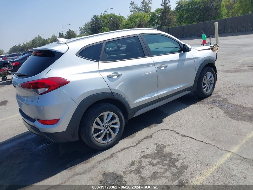 KM8J33A43JU774876 2018 Hyundai Tucson Limited/Sport And Eco/Se