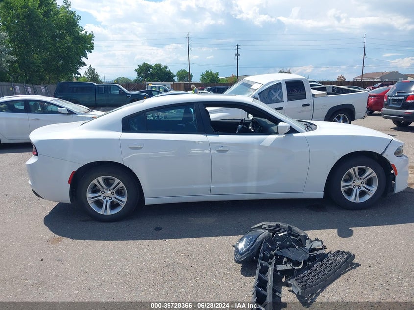 2022 Dodge Charger Sxt VIN: 2C3CDXBG8NH182672 Lot: 39728366
