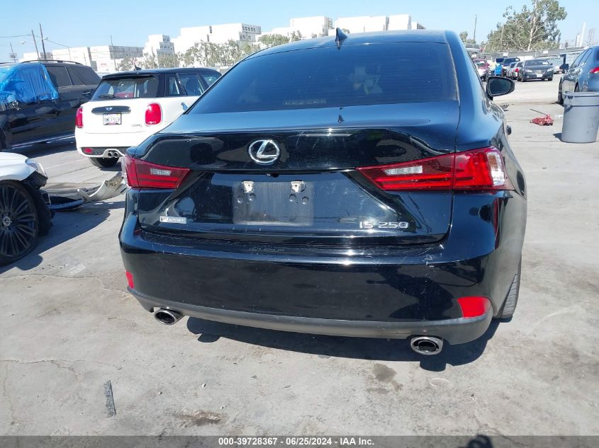 2015 Lexus Is 250 VIN: JTHBF1D24F5052833 Lot: 39728367