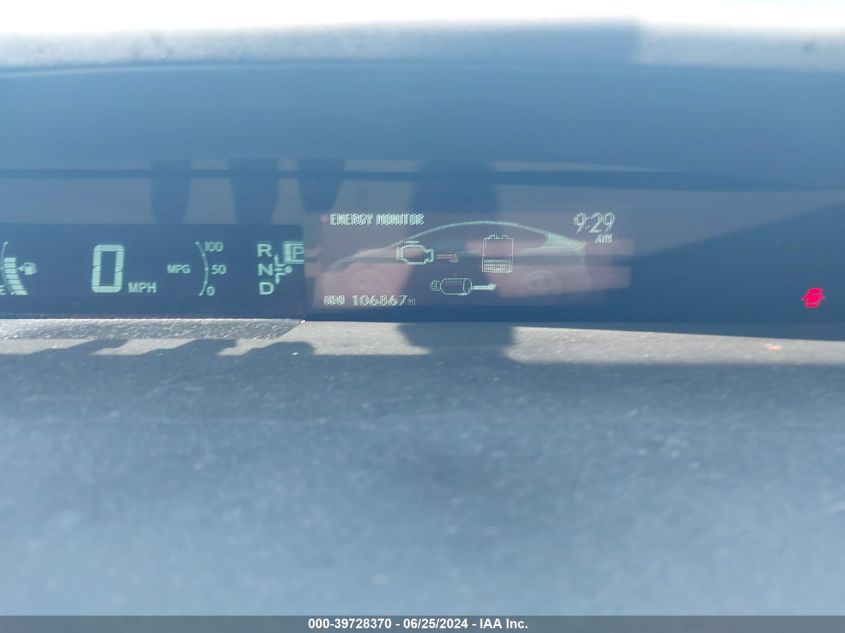 2013 Toyota Prius VIN: JTDKN3DU9D5612697 Lot: 39728370