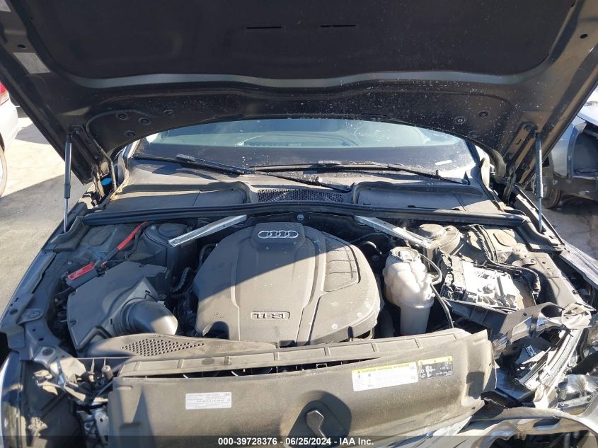 2019 Audi A4 Premium VIN: WAUDNAF43KA042210 Lot: 39728376