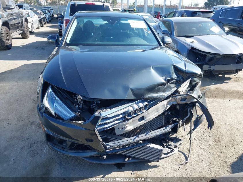 2019 Audi A4 Premium VIN: WAUDNAF43KA042210 Lot: 39728376