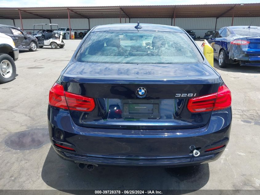 2016 BMW 328I VIN: WBA8E9G53GNU30318 Lot: 39728378