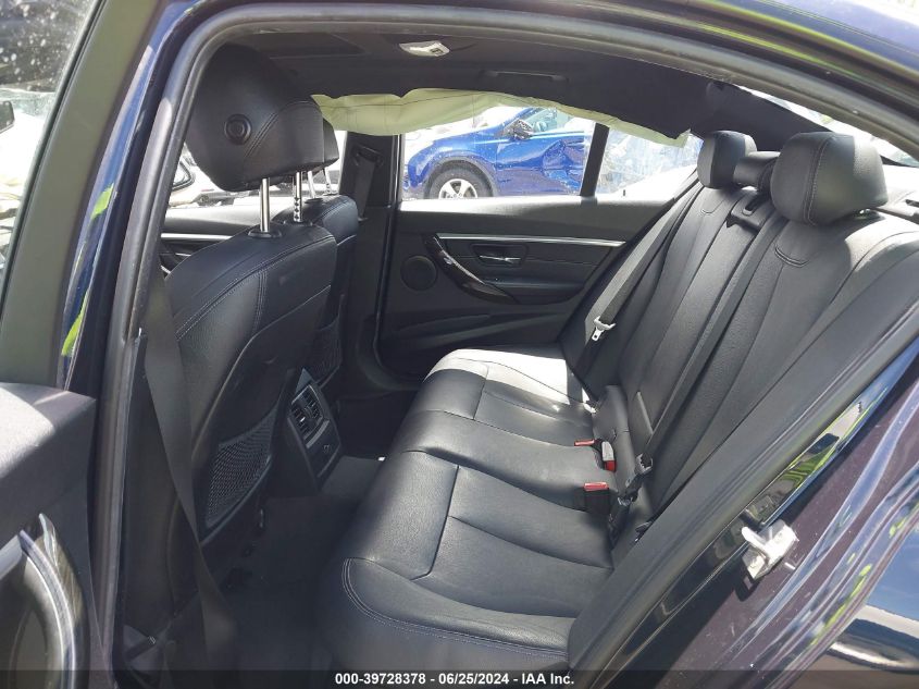 2016 BMW 328I VIN: WBA8E9G53GNU30318 Lot: 39728378