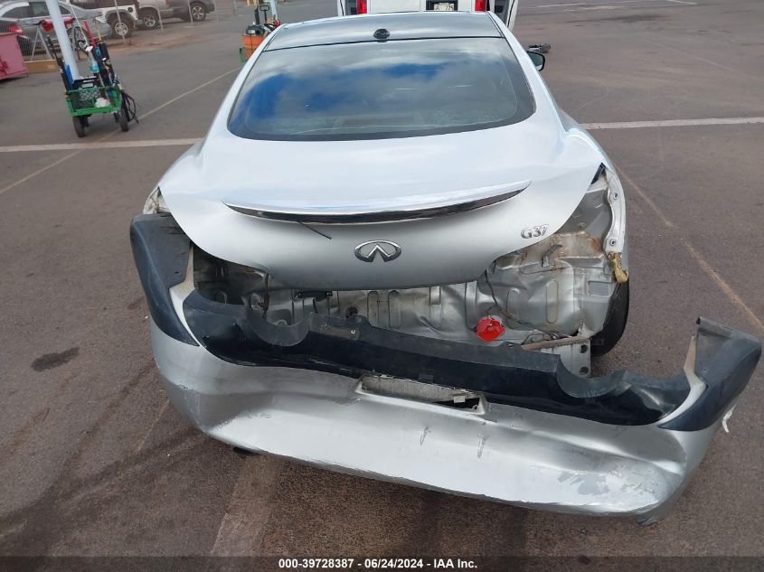 2008 Infiniti G37 Journey VIN: JNKCV64E98M123970 Lot: 39728387