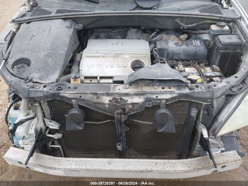 2004 Lexus Rx 330 VIN: JTJGA31U640043453 Lot: 39728397