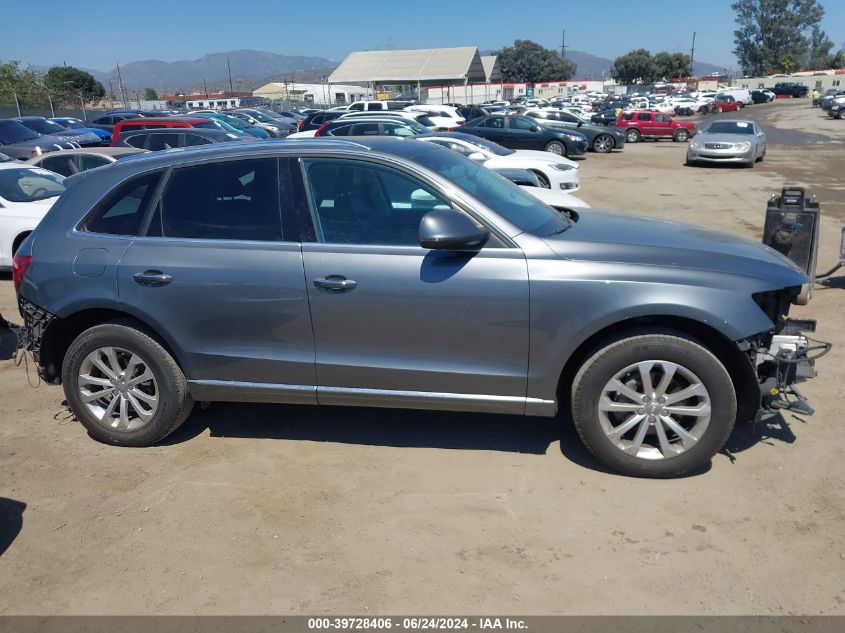 2015 Audi Q5 2.0T Premium VIN: WA1CFAFP8FA050289 Lot: 39728406