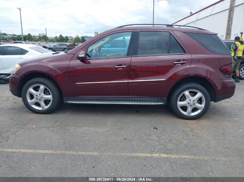 2008 Mercedes-Benz Ml 350 4Matic VIN: 4JGBB86E48A370549 Lot: 39728411