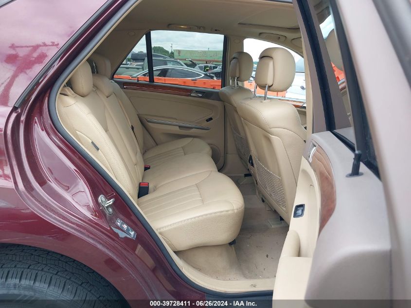 2008 Mercedes-Benz Ml 350 4Matic VIN: 4JGBB86E48A370549 Lot: 39728411