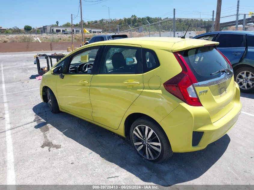 2017 Honda Fit Ex VIN: JHMGK5H7XHS003719 Lot: 39728413