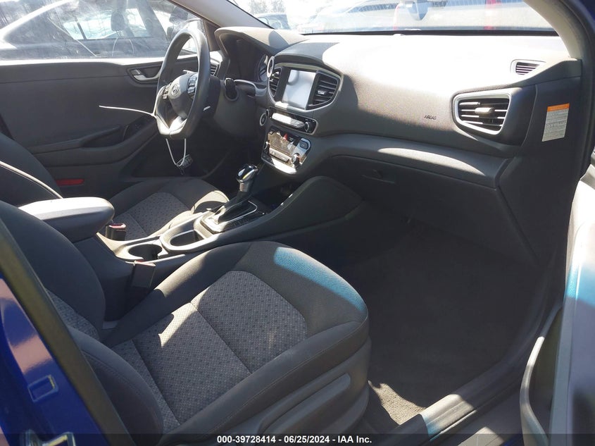 2019 Hyundai Ioniq Hybrid Blue VIN: KMHC65LC8KU178874 Lot: 39728414