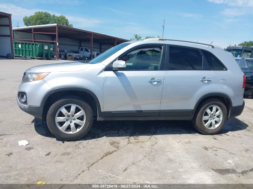 2012 Kia Sorento Lx VIN: 5XYKT3A69CG188147 Lot: 39728419