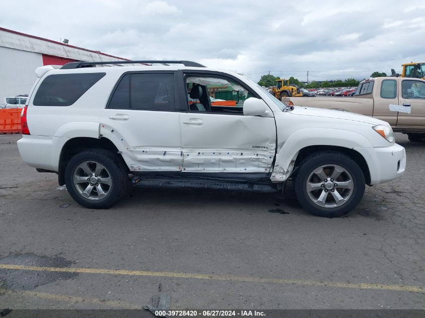 2006 Toyota 4Runner Limited V6 VIN: JTEZU17R060073766 Lot: 39728420