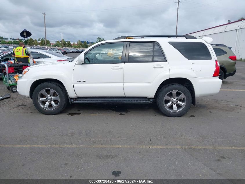 2006 Toyota 4Runner Limited V6 VIN: JTEZU17R060073766 Lot: 39728420