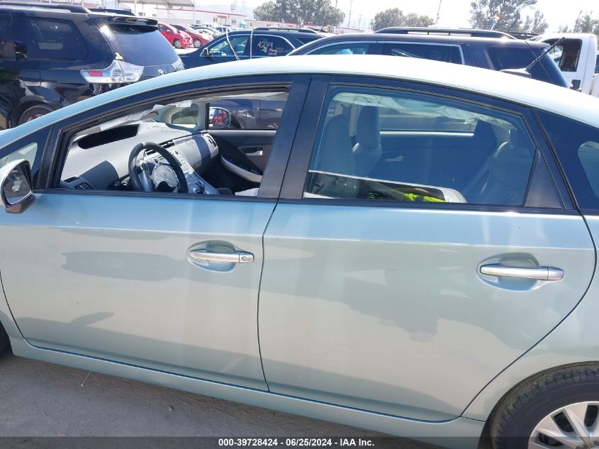 2014 Toyota Prius Plug-In VIN: JTDKN3DP6E3057053 Lot: 39728424