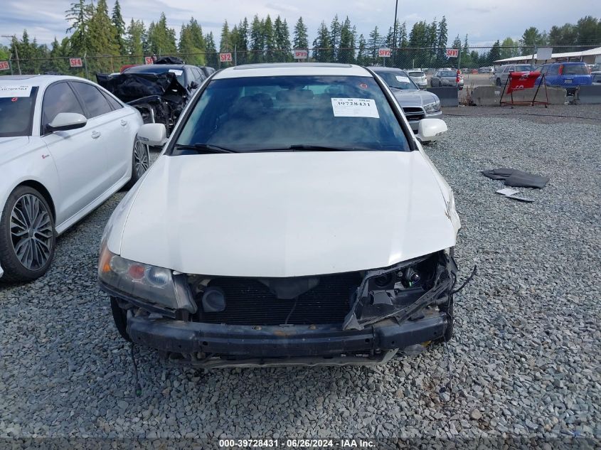 2006 Acura Tsx VIN: JH4CL96926C026250 Lot: 39728431