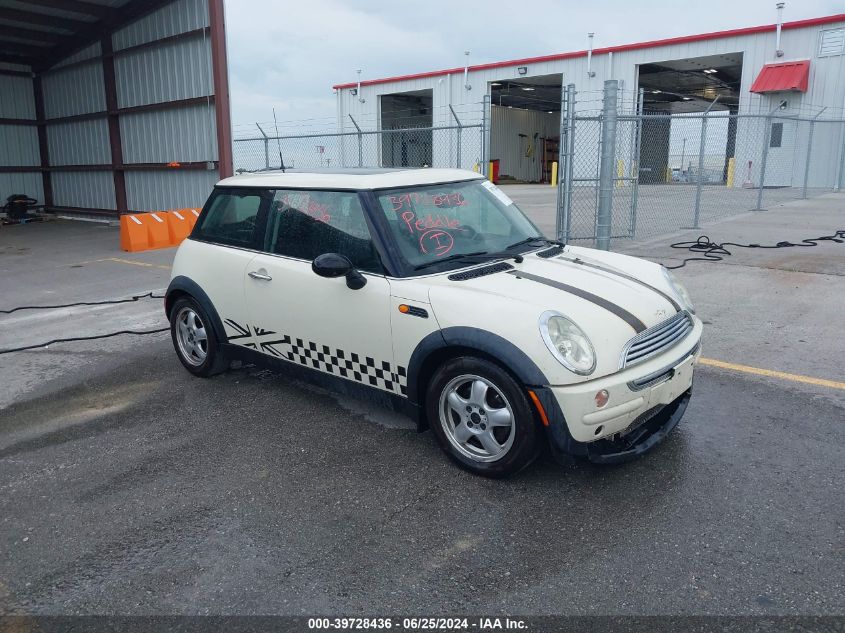 2003 Mini Cooper VIN: WMWRC33413TC42006 Lot: 39728436