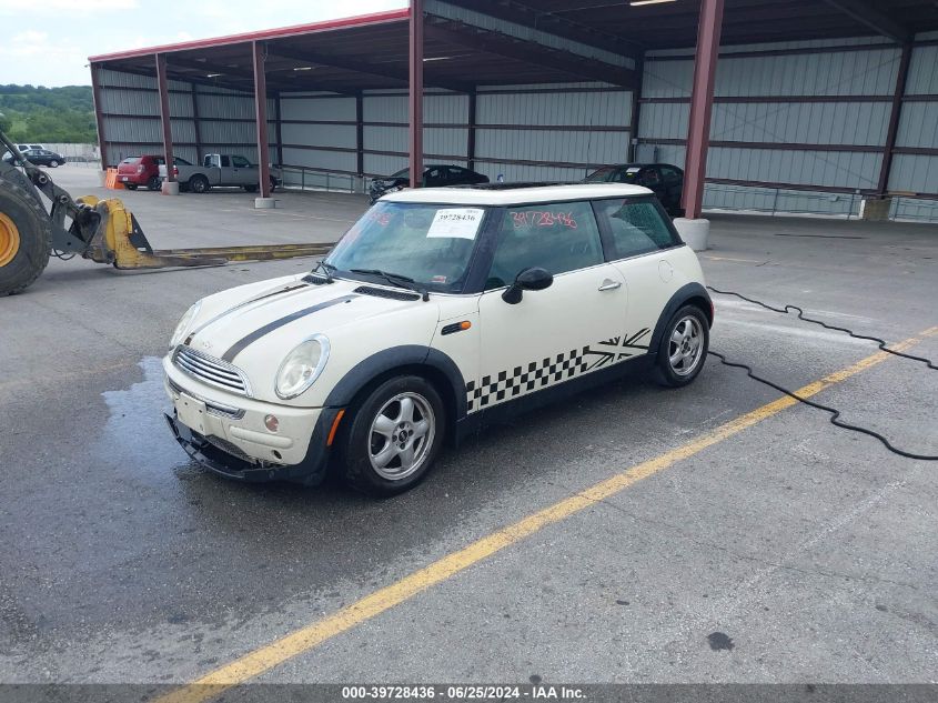 2003 Mini Cooper VIN: WMWRC33413TC42006 Lot: 39728436