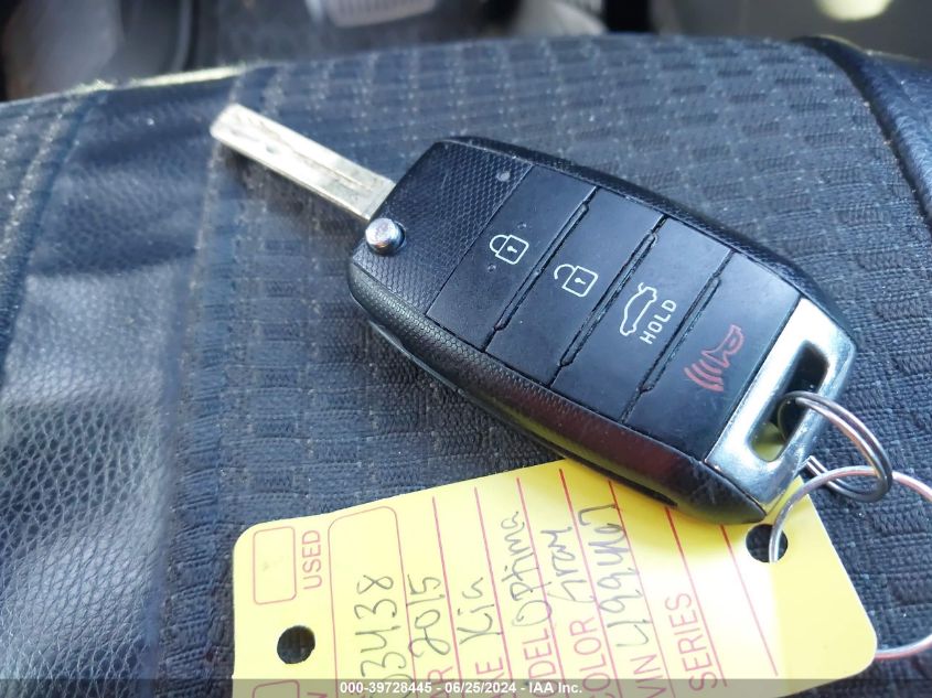 2015 Kia Optima Lx VIN: 5XXGM4A71FG499467 Lot: 39728445