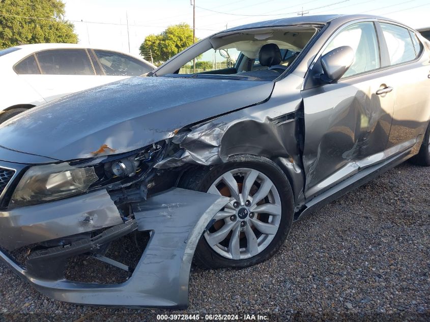 2015 Kia Optima Lx VIN: 5XXGM4A71FG499467 Lot: 39728445