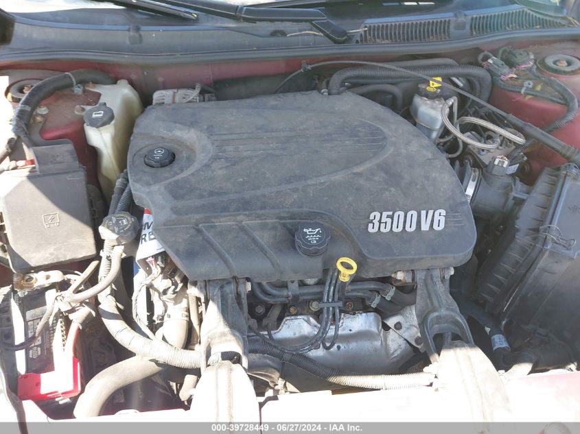 2008 Chevrolet Impala Lt VIN: 2G1WT58K989198060 Lot: 39728449