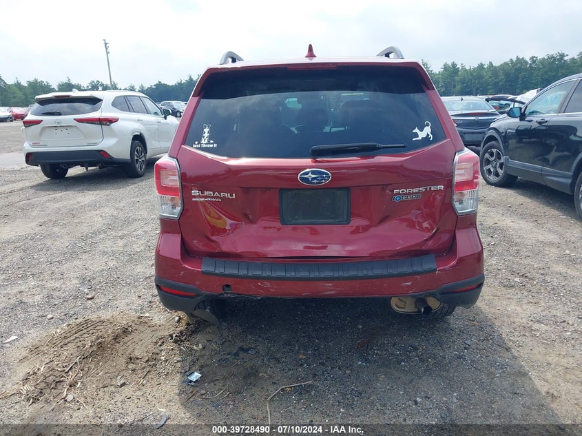 2018 Subaru Forester 2.5I Premium VIN: JF2SJAEC0JH583592 Lot: 39728490