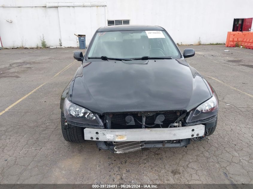 2004 Lexus Is 300 300 VIN: JTHBD192X40091497 Lot: 39728491