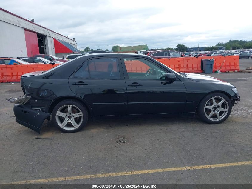 2004 Lexus Is 300 300 VIN: JTHBD192X40091497 Lot: 39728491