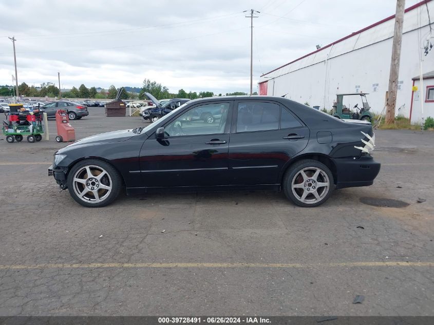 2004 Lexus Is 300 300 VIN: JTHBD192X40091497 Lot: 39728491