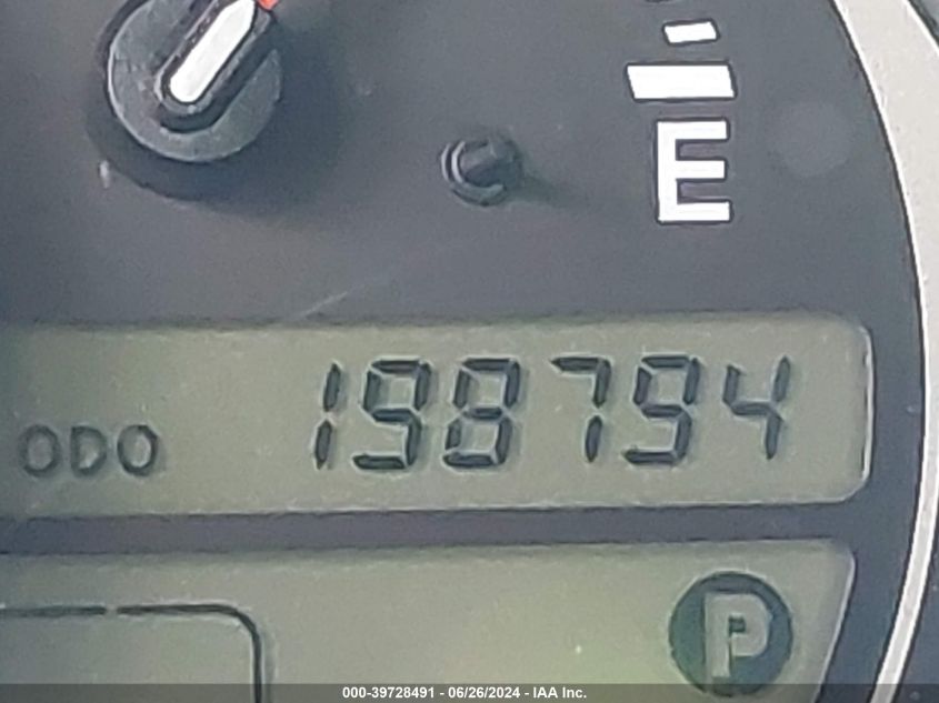 2004 Lexus Is 300 300 VIN: JTHBD192X40091497 Lot: 39728491