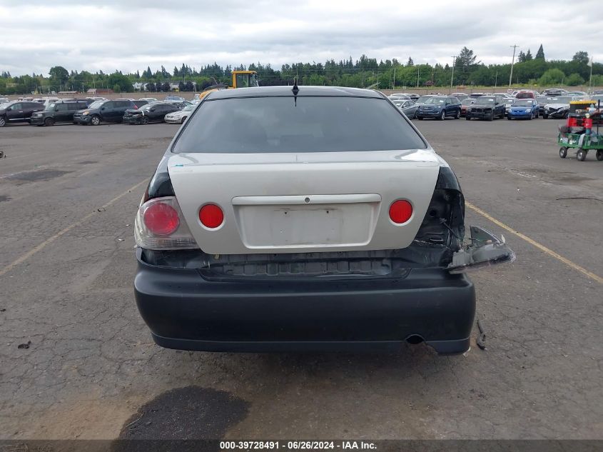 2004 Lexus Is 300 300 VIN: JTHBD192X40091497 Lot: 39728491