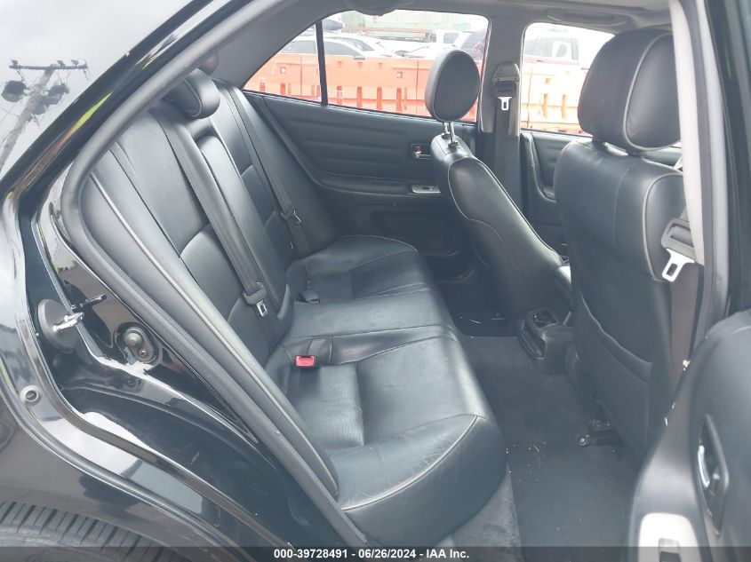 2004 Lexus Is 300 300 VIN: JTHBD192X40091497 Lot: 39728491