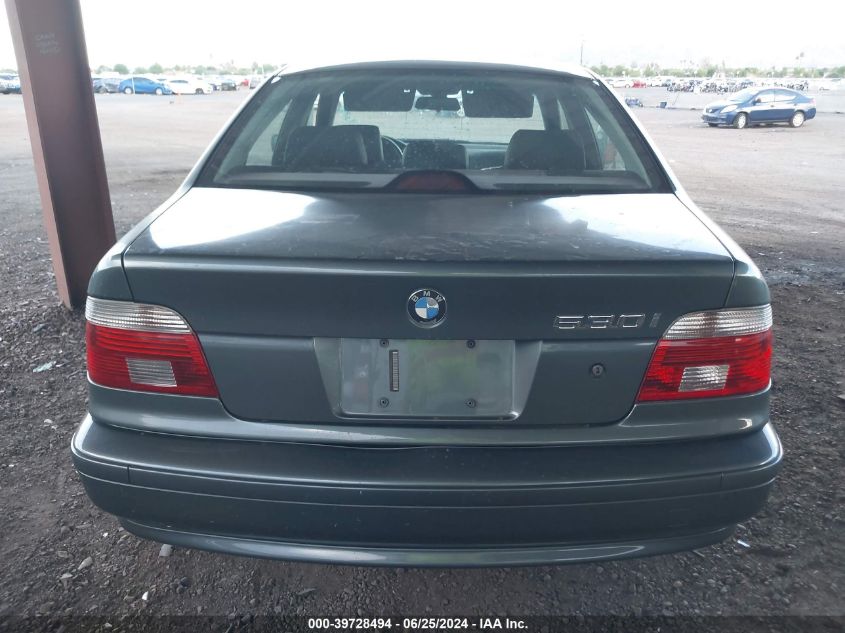 2002 BMW 530Ia VIN: WBADT63482CK26358 Lot: 39728494