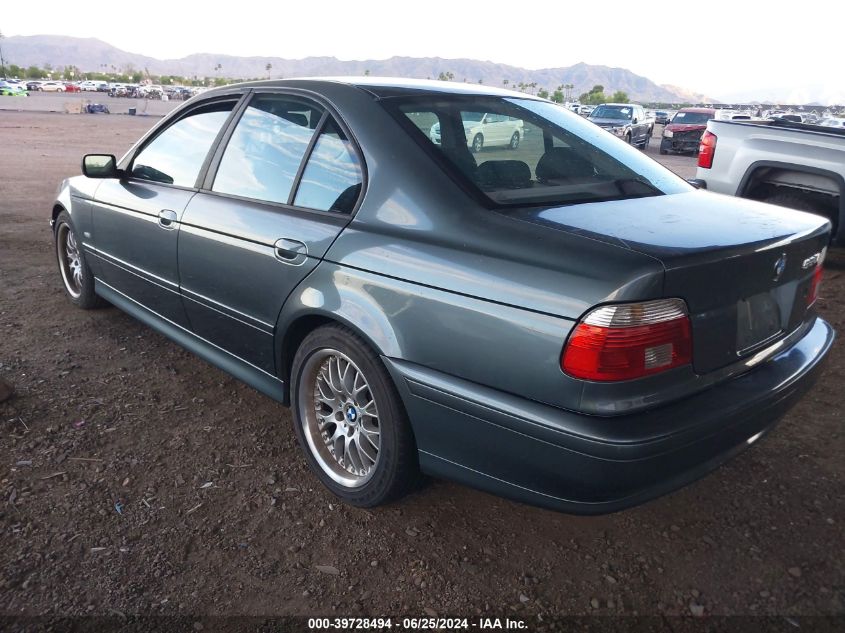 2002 BMW 530Ia VIN: WBADT63482CK26358 Lot: 39728494