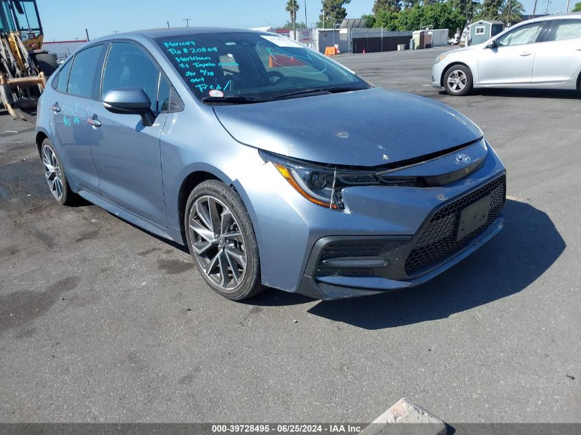 2021 TOYOTA COROLLA XSE - 5YFT4MCE9MP059916