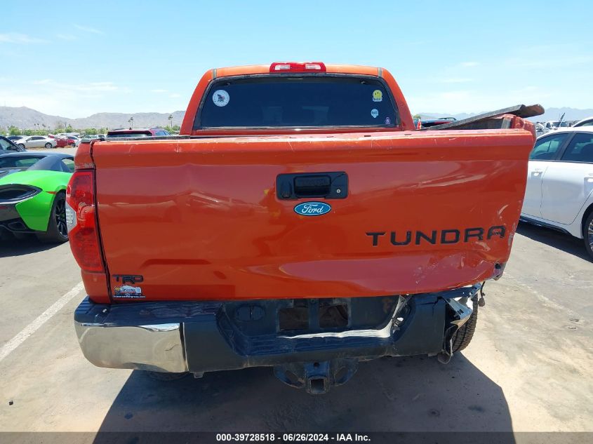 2016 Toyota Tundra Sr5 5.7L V8 VIN: 5TFDW5F11GX524563 Lot: 39728518