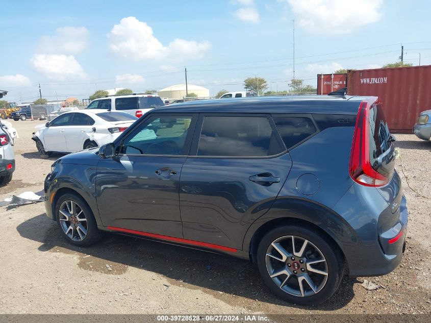 2020 Kia Soul Gt-Line VIN: KNDJ63AU6L7076100 Lot: 39728528