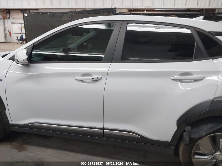 2020 Hyundai Kona Ultimate VIN: KM8K53AG2LU089652 Lot: 39728537