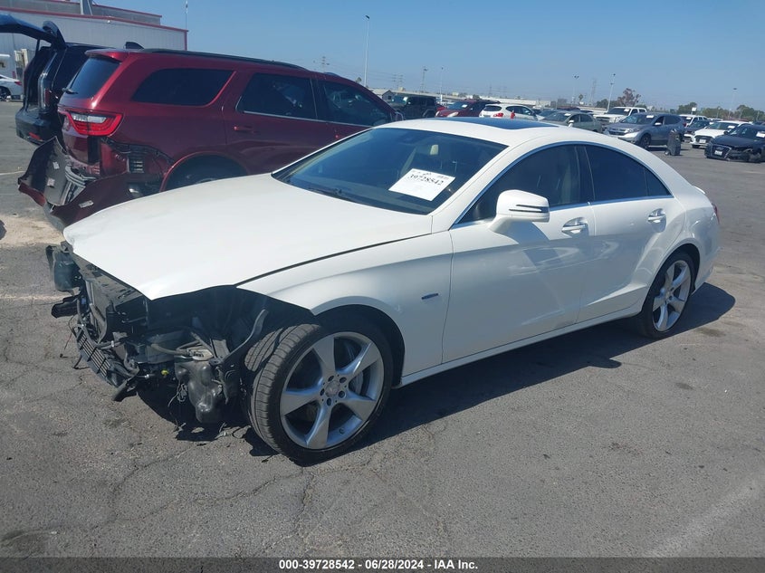 2012 Mercedes-Benz Cls 550 VIN: WDDLJ7DB2CA054547 Lot: 39728542