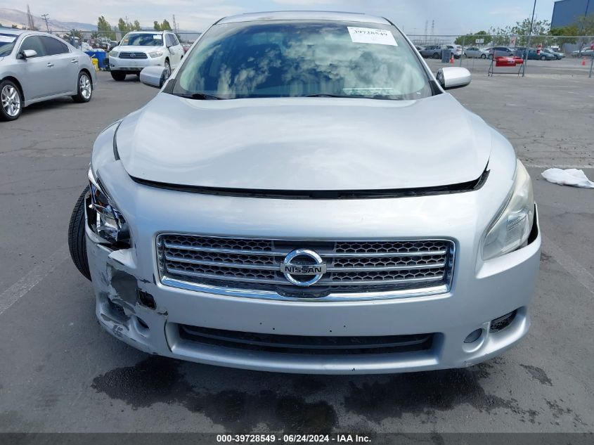2009 Nissan Maxima 3.5 S VIN: 1N4AA51E69C816477 Lot: 39728549