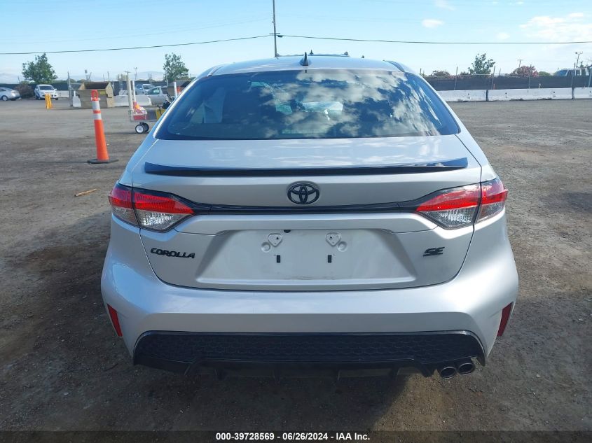 2022 TOYOTA COROLLA SE/NIGHT SHADE - 5YFS4MCE2NP117877