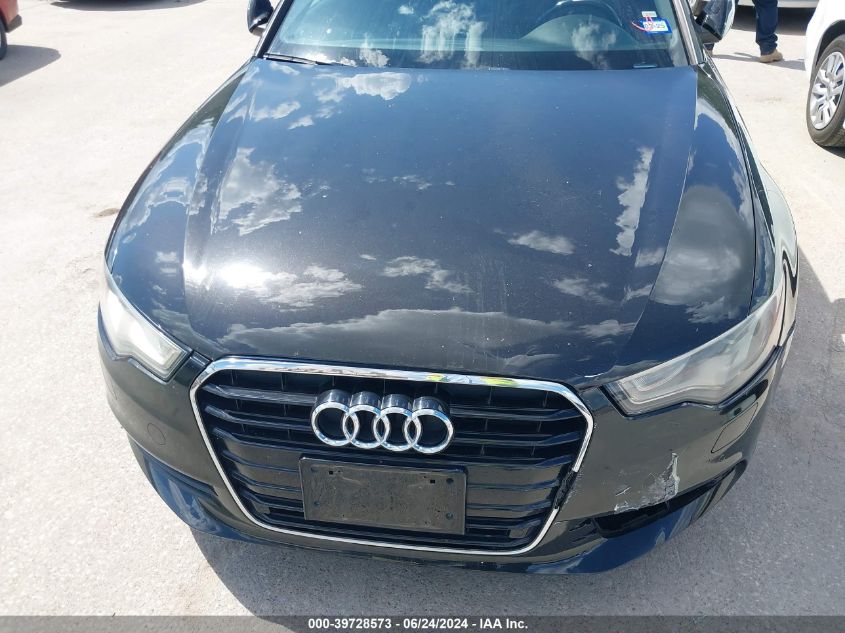 2013 Audi A6 2.0T Premium VIN: WAUDFAFC9DN044656 Lot: 39728573