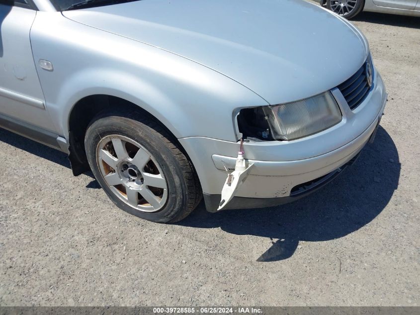 2000 Volkswagen Passat Gls VIN: WVWMA23B6YP359508 Lot: 39728585