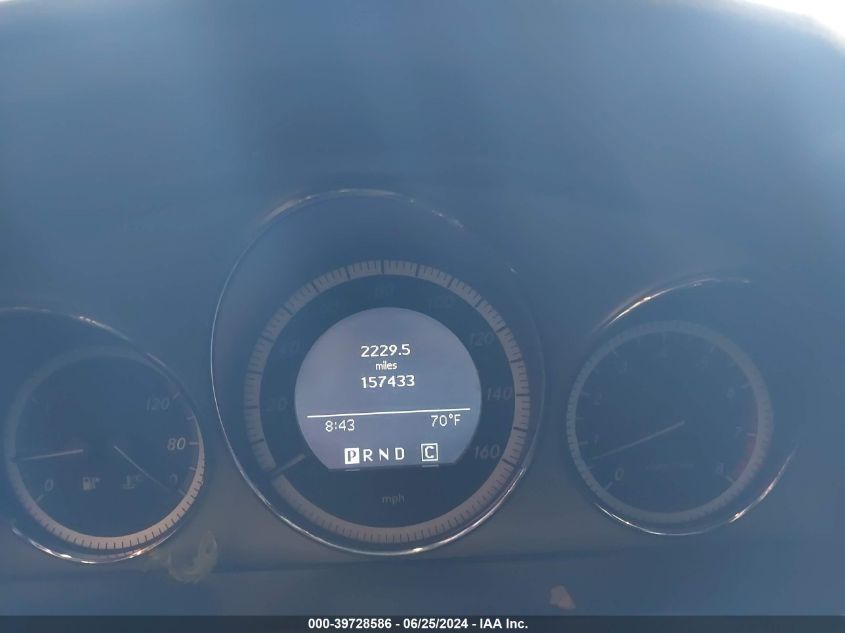 2009 Mercedes-Benz C 300 300 VIN: WDDGF54X89F205664 Lot: 39728586