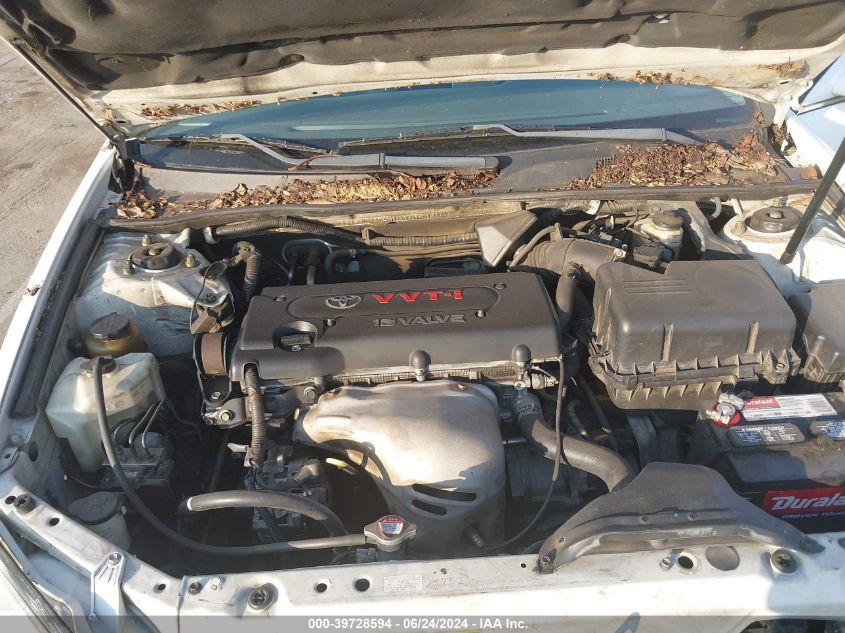 2004 Toyota Camry Le VIN: 4T1BE32K84U339593 Lot: 39728594