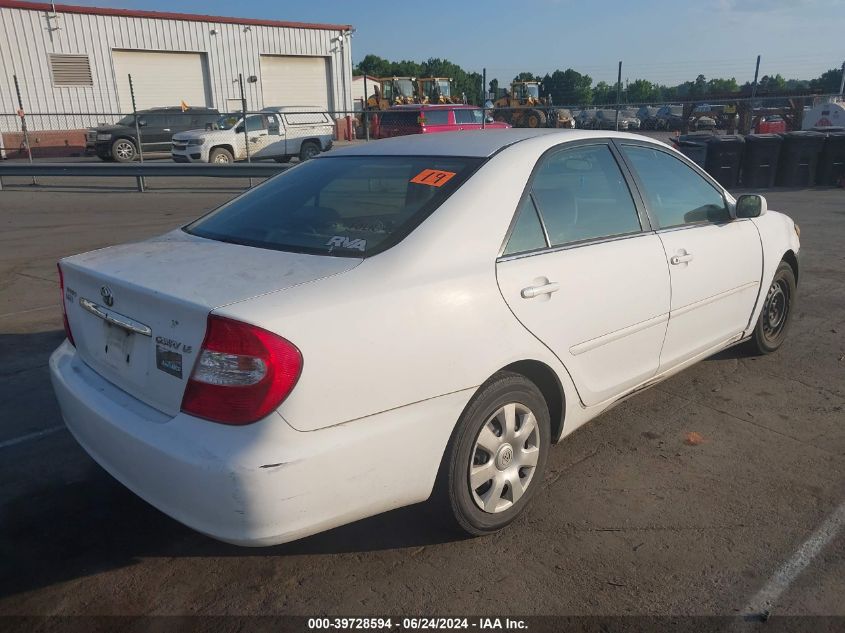 4T1BE32K84U339593 | 2004 TOYOTA CAMRY