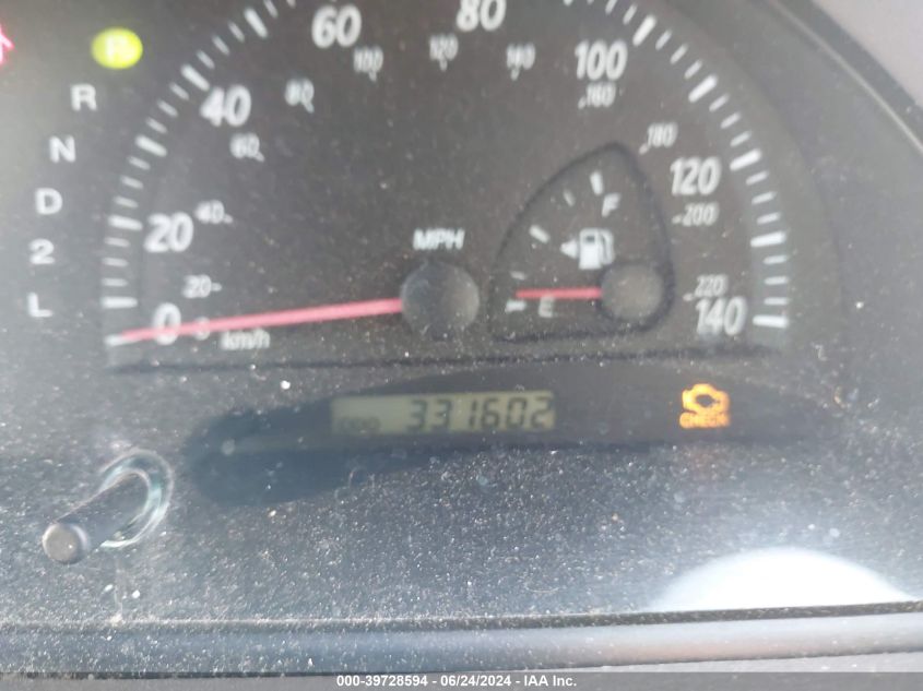 2004 Toyota Camry Le VIN: 4T1BE32K84U339593 Lot: 39728594