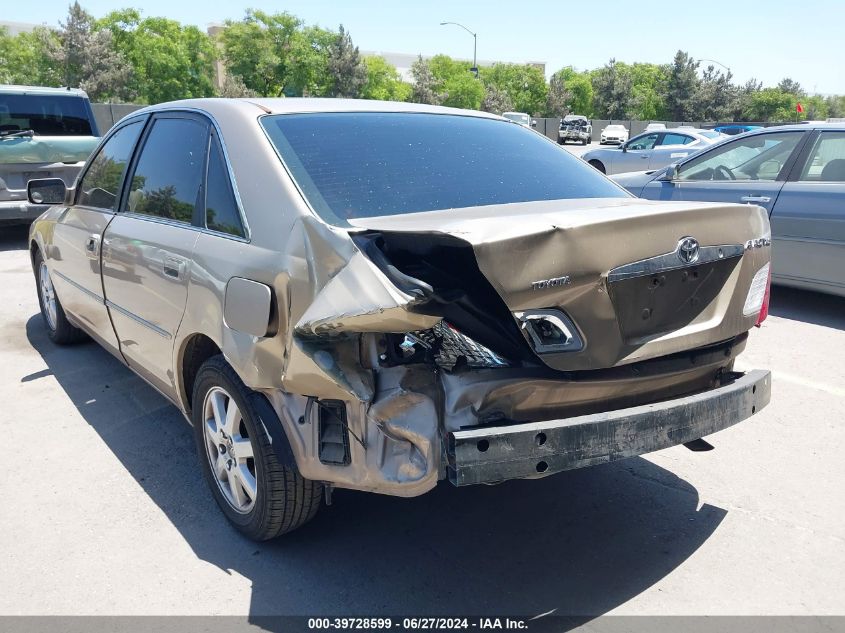 2001 Toyota Avalon Xl/Xls VIN: 4T1BF28B51U162771 Lot: 39728599